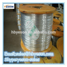 0.35mm galvanizado electro alambre de hierro / bajo precio galvanizado electro alambre de hierro